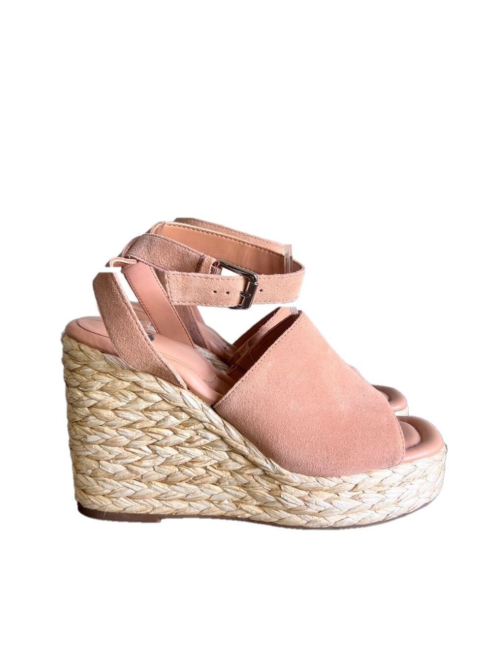 Marc Fisher LTD NEW Women's Nelly Espadrille Wedge Sandal Size 9.5 #174